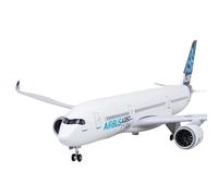 Modèle d'avion à l'échelle 1/142 de 47 cm pour modèle d'aviation Prototype A350 XWB avec lumières et Roues Fini moulé sous Pression Playkits(No Light Version)