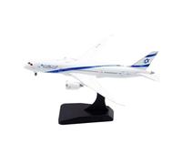 Modèle d'avion à l'échelle 1 400 B787-8 4X-ERB pour modèle réplique El Al en Alliage moulé sous Pression, kit de écran Horizontal Playkits