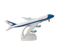 Modèle d'avion Air Force One B747 en métal moulé sous Pression de 20 cm, échelle 1:400, réplique en Alliage avec Ornements de Train d'atterrissage Avion moulé sous Pression