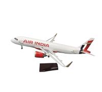 Modèle d'avion Air India A320Neo de 47 cm, échelle 1/200, en Alliage, avec Base, Collection d'affichage, Ornements décoratifs(NO LED)