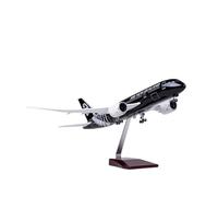 Modèle d'avion Air New Zealand B787 de 47 cm avec Train d'atterrissage, Roues et lumières, en Alliage moulé sous Pression, en résine et Plastique. Avion moulé sous Pression(Withlight)