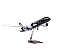 Modèle d'avion Air New Zealand B787 en Alliage de 47 cm avec lumières et Roues, modèle d'avion en résine moulée sous Pression, Jouet Avion moulé sous Pression(Nolight)