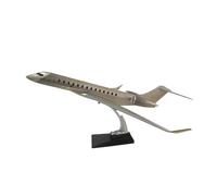 Modèle d'avion Bombardier 7500 en Alliage Moulé sous Pression avec Base pour Collection Échelle 1:72 pour Les Passionnés D'Aviation