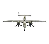 Modèle d'avion bomber Mitchell US B-25 en alliage 1:200 de la Seconde Guerre mondiale pour collection