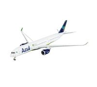 Modèle d'avion Brésilien A350-900XWB PR-AOW Jouet Souvenir en Alliage Échelle 1:400 pour LH4323A Bleu Azur pour Les Passionnés D'Aviation