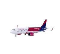 Modèle d'avion Collection Wizz Air A320 De 47 Cm Idéal pour Afficher des Cadeaux(Without Light)