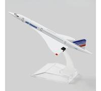 Modèle d'avion Concorde britannique américain à l'échelle 1/400, jouet miniature de 16cm, pour collection ou cadeaux pour enfants British