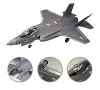 Modèle D'avion De Chasse 1:33 En Métal Moulé, Collection De Fans De Jouets Pour Avion Militaire I2u2, F 35