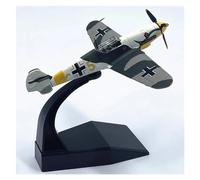 Modèle d'avion de Chasse Allemand BF109F en Alliage Statique, 1 72, Fini, adapté à la Collection Ensemble de Jeu de Passe-Temps Miniature
