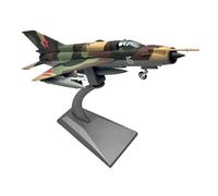 Modèle d'avion De Chasse Soviétique À Échelle 1/72 MiG-21 Fishbed, Modèle d'avion en Métal Moulé sous Pression Avion moulé sous Pression