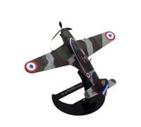 Modèle d'avion de Chasse Statique en Alliage à l'échelle 1:72 pour MS.406 Collection Souvenirs Militaires Ensemble de Jeu de Passe-Temps Miniature