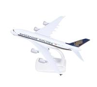 Modèle d'avion De Ligne en Métal 20cm 1 400 pour Singapore Airlines A380, Réplique, Matériau Alliage, Avion D'aviation Playkits