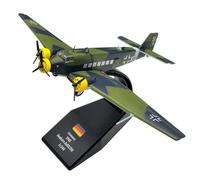 Modèle d'avion De Transport Militaire Junkers Ju52 De L'armée De L'air Allemande,Modèle d'avion Moulé sous Pression À L'échelle 1/144 Avion moulé sous Pression