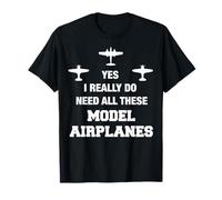 Modèle d'avion - Design Amusant de Grands passionnés T-Shirt