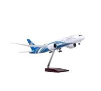 Modèle d'avion en Alliage 47CM 1/130 Échelle pour Avion B787 Avion Oman W Lumière Et Roue Modèle d'avion en Résine Moulée sous Pression Modèle Collection Et Présentation(No Lamp)