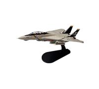Modèle d'avion en Alliage Avion Chasse Grumman F-14A Tomcat VF-84 De La Marine Jouet Militaire en Métal Moulé sous Pression Modèle Réduit 1/100 Collection Et Présentation