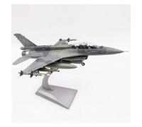 Modèle d'avion en Alliage De Métal Moulé sous Pression, Échelle 1 72 pour F-16D F16, Jouet Collection, Artisanat Kit de Jeu de Passe-Temps