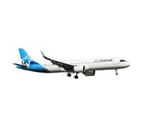 Modèle d'avion en Alliage Modèle d'avion en Alliage À Collectionner pour Adultes Modèle Réduit d'avion Air Transat A321neo C-GOIE Échelle 1/400 Collection Et Présentation