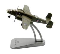 Modèle d'avion en Alliage Modèle Réduit d'avion Chasse Militarisé B-25 Mitchell L'armée Américaine À L'échelle 1/144 Collection Et Présentation