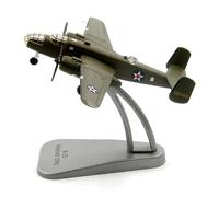Modèle d'avion en Alliage Modèle Réduit d'avion Combat Militarisé en Alliage B-25 Mitchell L'armée Bombardier Combat Aérien sur Tokyo 1/144 Collection Et Présentation