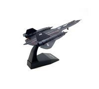 Modèle d'avion en Alliage Modèle Réduit d'avion De Chasse De Reconnaissance SR-71 Blackbird De L'armée De L'air Échelle 1/144 Collection Et Présentation