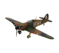 Modèle d'avion en Alliage Modèle Réduit en Alliage Moulé sous Pression 1:48 pour Avion Chasse Hawker Hurricane MK.I L'armée L'air Souvenir Collection Et Présentation