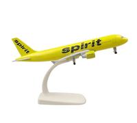 Modèle d'avion en Métal 20 Cm 1 400 pour Spring Airlines, Réplique Alliage A320 avec Train D'atterrissage Playkits(Spirit of America)
