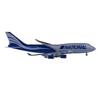 Modèle d'avion en Métal Moulé, Échelle 1:400, for GJNCR2016 National Airlines 747-400BCF N952CA, Ornements De Collection Avion moulé sous Pression