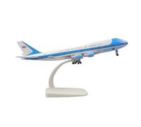 Modèle d'avion en métal moulé sous Pression 20 cm 1:400 pour Boeing 747 avec Support Collection Aviation Enthusi Ensemble de Jeu de Passe-Temps Miniature