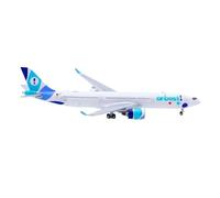 Modèle d'avion en métal moulé sous Pression CS-TKH avec Support for Airbus A330-900neo à l'échelle 1:400