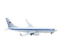 Modèle d'avion en métal moulé sous Pression de l'armée de l'air Boeing B737-800 à l'échelle 1:200, modèle d'avion de Collection avec Support Avion moulé sous Pression