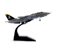 Modèle d'avion en Métal Moulé sous Pression F14A Grumman Tomcat Fighter, Échelle 1/100, Jouet De L'armée De L'air De La Marine