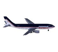 Modèle d'avion en métal moulé sous Pression FedEx Airlines A300-600F à l'échelle 1:400, kit d'avion Jouet de Collection Avion moulé sous Pression
