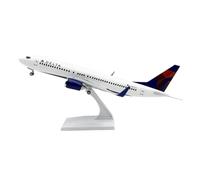 Modèle d'avion en résine moulée sous Pression B737 de 30cm échelle 1:130 idéal pour Collection et décoration Bureau Ensemble de Jeu de Passe-Temps Miniature