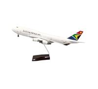 Modèle d'avion en résine moulée sous Pression B747 échelle 1:150 Roue légère Collection Jouet décoration Ensemble de Jeu de Passe-Temps Miniature(Without Lights)