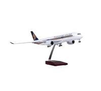 Modèle d'avion en résine moulée sous Pression pour A350 échelle 1/142 avec Volant Lumineux Collection pour Adultes Ensemble de Jeu de Passe-Temps Miniature(Non-Lighted)