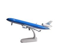 Modèle d'avion KLM Mcdonnell Douglas MD-11 de 20 cm, en métal moulé sous Pression, échelle 1/300, Jouet, Cadeau de Collection Avion moulé sous Pression(826-20CM-KLM-MD11)