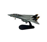 Modèle d'avion Militaire Bombcat en Métal Moulé sous Pression À L'échelle 1/100, Modèle d'avion Aile Variable F-14D F14 VF-31 en Alliage avec Support Cadeau D'affichage Collection