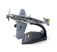 Modèle d'avion Militaire en Alliage Chasse Messerschmitt Me-262, Échelle 1/72, Modèle Statique d'avion Métal Moulé sous Pression(BF109F-4)