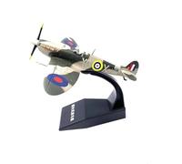 Modèle d'avion Militaire en Alliage De Chasseur Spitfire Britannique, Échelle 1/72, Modèle d'avion en Métal Moulé sous Pression Avion moulé sous Pression