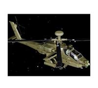 Modèle d'avion Moulé sous Pression 1:72 pour L'armée AH64 Alliage Fini Décoration Statique Souvenir pour Adulte pour Les Passionnés D'Aviation