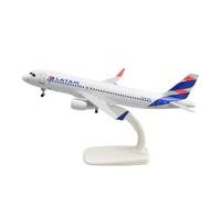 Modèle d'avion moulé sous Pression en métal A320 de 20 cm de la Compagnie aérienne LATAM Avion moulé sous Pression