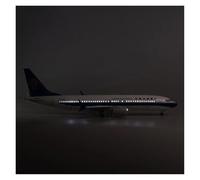 Modèle d'avion Moulé sous Pression en Résine pour Avion 737MAX B737 Southern W Échelle 1/85 47 Cm pour Les Passionnés D'Aviation(with Light)