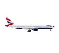 Modèle d'avion Moulé sous Pression L'échelle 1:200 for British Airways 777-200ER G-YMMH,Souvenir d'avion en Métal,Jouet Collectionner Avion moulé sous Pression