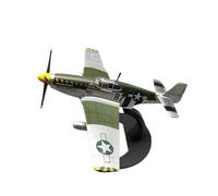 Modèle d'avion North American P-51D monoplace à l'échelle 1/72, Avion Militaire en Alliage métallique, Ornements for modèles réduits d'avions, Aviation Avion moulé sous Pression