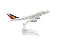 Modèle d'avion Philippines Airlines pour Avion Boeing 747 16CM en Alliage Métallique Moulé sous Pression 1:400 Modèle d'avion Jouet