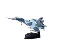 Modèle d'avion pour Chasseur de l'armée de l'air Russe Sukhoi Su-27, Avions métalliques moulés sous Pression à l'échelle 1:100(SU-27)