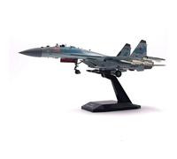 Modèle d'avion pour Chasseur de l'armée de l'air Russe Sukhoi Su-27, Avions métalliques moulés sous Pression à l'échelle 1:100(SU-35)