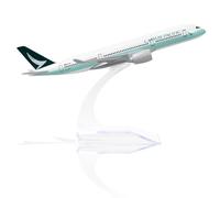 Modèle d'avion Prototype 1/300 A350-900 en métal moulé sous Pression avec Support d'affichage, matériau entièrement en Alliage pour modèle d'avion Airbus A350 (7,8 Pouces L), pour Les