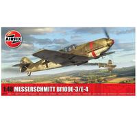 MODÈLE D'AVION STATIQUE AIRFIX MESSERSCHMITT BF109E-3 E-4 KIT ÉCHELLE 1:48